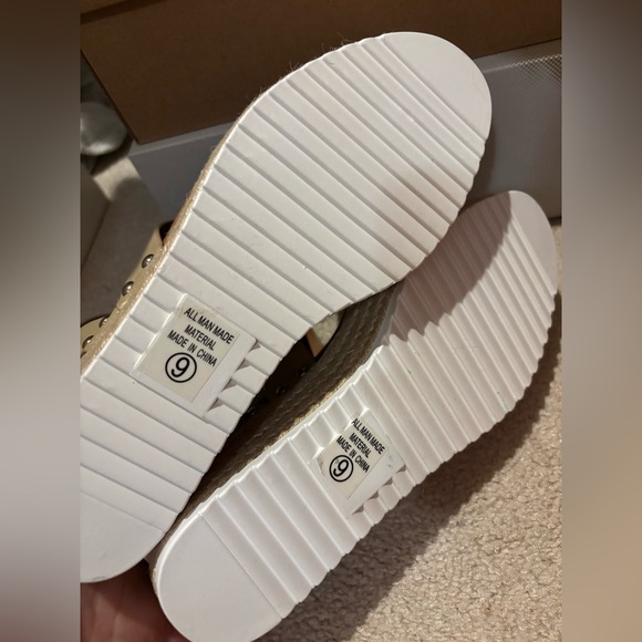 NEW Dolce Vita Espadrille Wedge Sandals - Picture 4 of 6